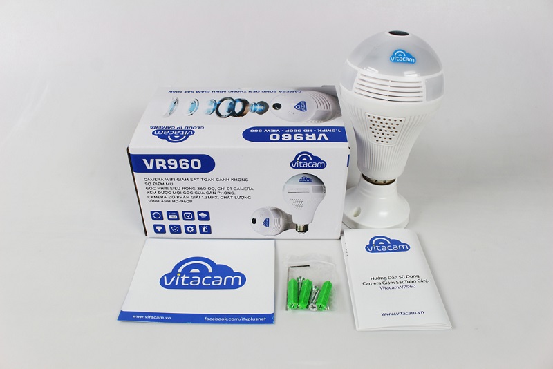 camera panorama fisheye vitacam vr960 view 360